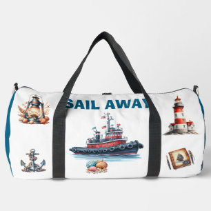 Vaar weg nautische Ship Travel Bag Plunjezak