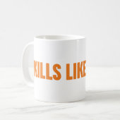 Vaardigheden als deze banner Mok (Voorkant links)