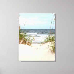 Vaardoek met balkafwerking canvas afdruk