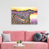  vaartuig canvas afdruk (Insitu (Woonkamer))