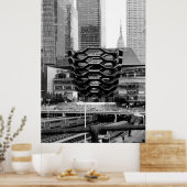 Vaartuig Zwart & Wit NYC Poster (Keuken)