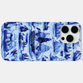  VAARTUIGEN EN SCHEPEN, marineblauw Case-Mate iPhone Case (Achterkant (horizontaal))