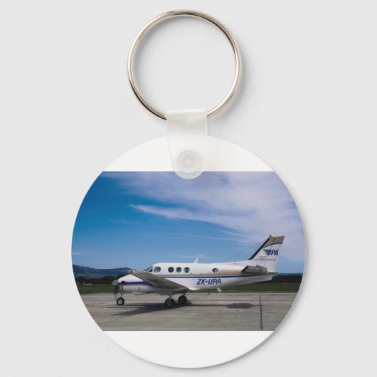Vaartuigen King Air C 90 Sleutelhanger (Voorkant)
