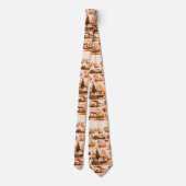 VAARTUIGEN, SCHEPEN, VERSCHILLENDE NATIES Rood Stropdas (Achterkant)