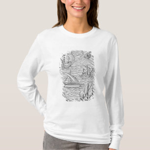 Vaartuigen voor de vroege Spaanse navigator T-shirt