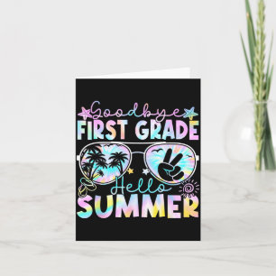 Vaarwel 1e klas Hallo Zomer Eerste klas Laatste Kaart