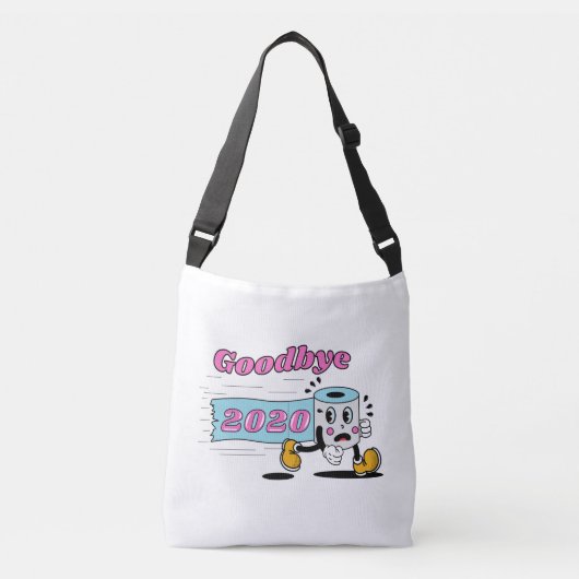 Vaarwel 2020 - Het is eindelijk voorbij Crossbody Tas (Voorkant)