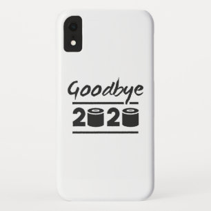 Vaarwel 2020 Toilet paper - het is eindelijk voorb iPhone XR Hoesje