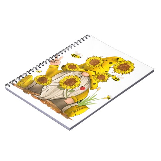 Vaarwel 2022 Hallo 2023 Happy New Year Sunflower G Notitieboek (Linkerzijde)