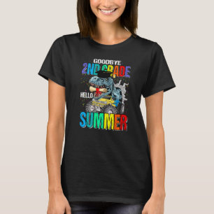 Vaarwel 2e graad Hallo Summer Monster Truck Dinos T-shirt