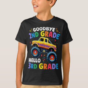 Vaarwel 2e klas Afstuderen Monster Truck T-shirt
