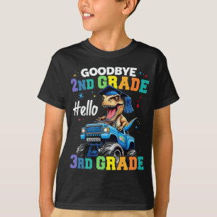 Vaarwel 2e klas Afstuderen T Rex Monster Truck T-shirt