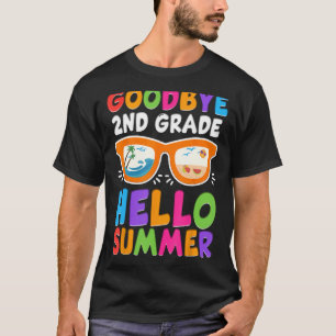 Vaarwel 2e klas Jongens Kinder Hallo T-shirt