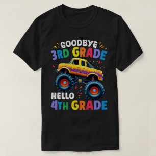 Vaarwel 3e klas Afstuderen Monster Truck T-shirt