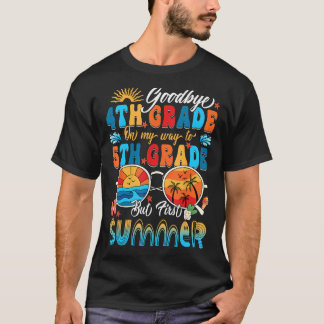 Vaarwel 4e klas Afstuderen naar 5e klas school S T-shirt