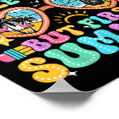 Vaarwel 5e klas Afstuderen naar middelbare school Poster (Hoek)