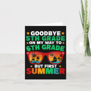 Vaarwel 5e klas eerste zomer Afstuderen laatste da Kaart