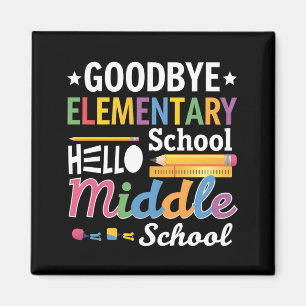 Vaarwel basisschool hallo middelbare school magneet