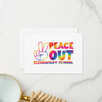 Vaarwel Basisschool Tie Dye Laatste Dag 