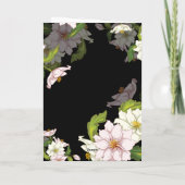 Vaarwel Bloemen Vaarwel Kaart (Achterkant)