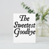 vaarwel briefkaart (Staand voorkant)