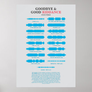 Vaarwel en goed feest poster