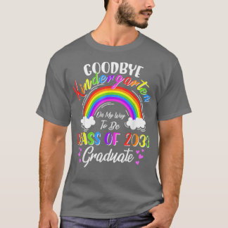 Vaarwel Kindergarten van 2033 2021 Afstudeerder Ha T-shirt