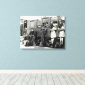 Vaarwel Kiss | Canvas Afdruk (Insitu (Houten vloer))