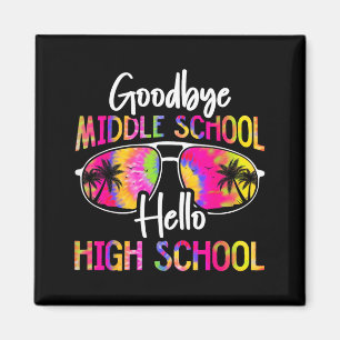 Vaarwel Middelbare School Hallo Middelbare School Magneet