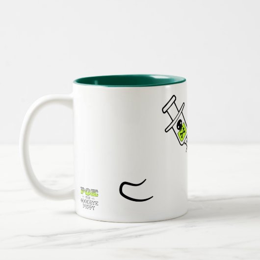 Vaarwel Mok van Puppy Face (Links)