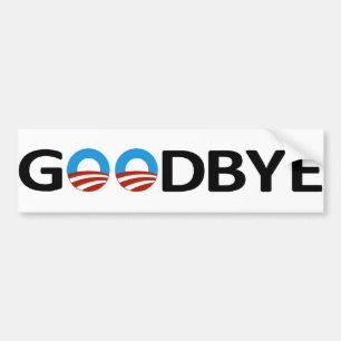 Vaarwel Obama Bumpersticker
