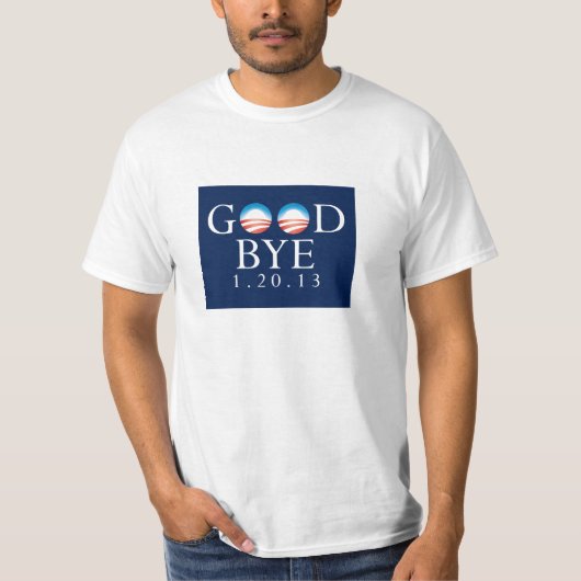 Vaarwel Obama Value T-Shirt (Voorkant)