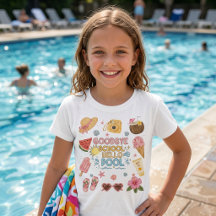 Vaarwel School Hallo Zwembad T-Shirt