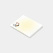 Vaarwel spanning, Hallo pensioen Funny Retirement Post-it® Notes (Schuin)