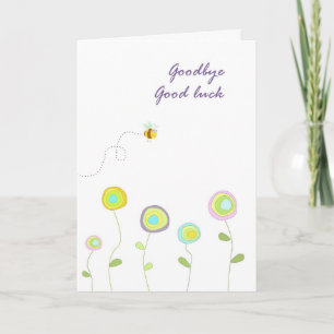 Vaarwel, succes kaart