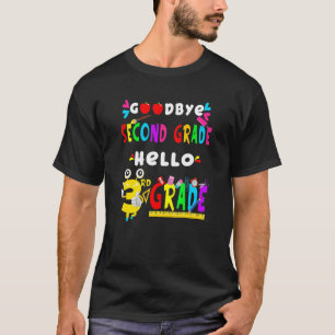 Vaarwel tweede graad Hallo derde graad terug naar T-shirt