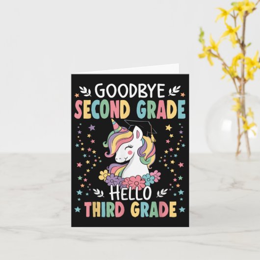 Vaarwel tweede rang Hallo Afstuderen van derde ran Kaart (Gele Bloem)