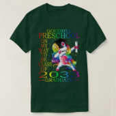 Vaarwel voorschool van 2033 Afstuderen Hallo Kin T-shirt (Design voorkant)