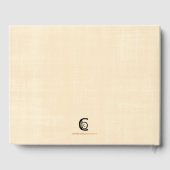 Vaas drie gastenboek (Achterkant)