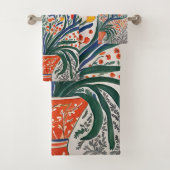 Vaas en wilde bloemen bad handdoek (Insitu)