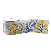 Vaas en wilde bloemen grosgrain lint (Spoel)