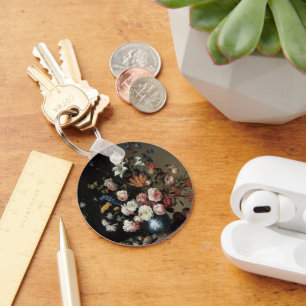 Vaas met bloemen bij een venster, Balthasar van de Sleutelhanger