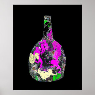 Vaas met bloemen poster