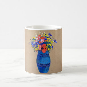 Vaas met bloemen, Redon Koffiemok