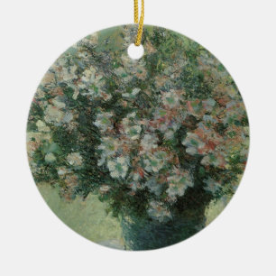 Vaas met bloemen van Claude Monet Keramisch Ornament