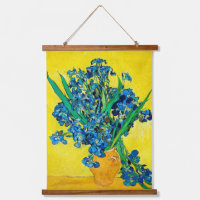 Vaas met irissen, Van Gogh