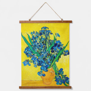 Vaas met irissen, Van Gogh Hangend Wandkleed