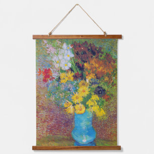 Vaas met margrieten en anemoon, Van Gogh Hangend Wandkleed