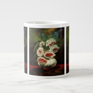 Vaas met Pioenrozen door Vincent van Gogh Jumbo Beker