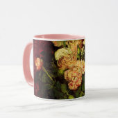 Vaas met Pioenrozen en Rozen door Vincent van Gogh Mok (Voorkant links)